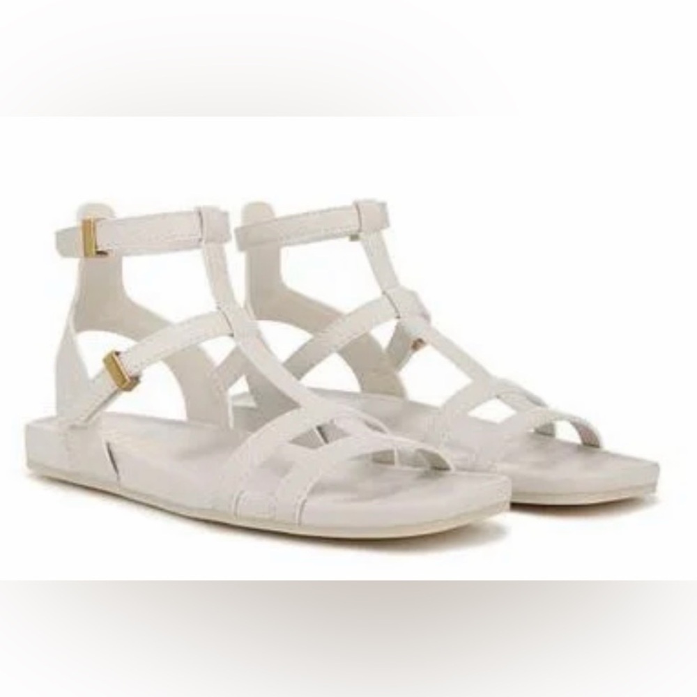 Franco Sarto creamy White Evan Strappy Sandals